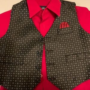 Dockers Shirt & Vest. (Worn once for a wedding).